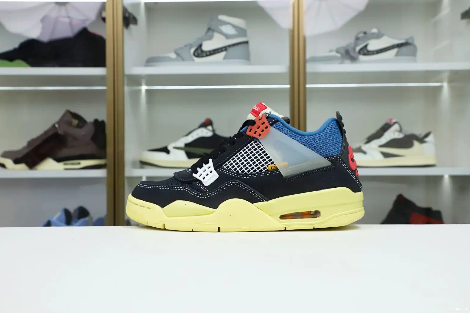 LA UNION RETRO AIR JORDAN X Kimikick 4 NOIR' 'OFF 0513
